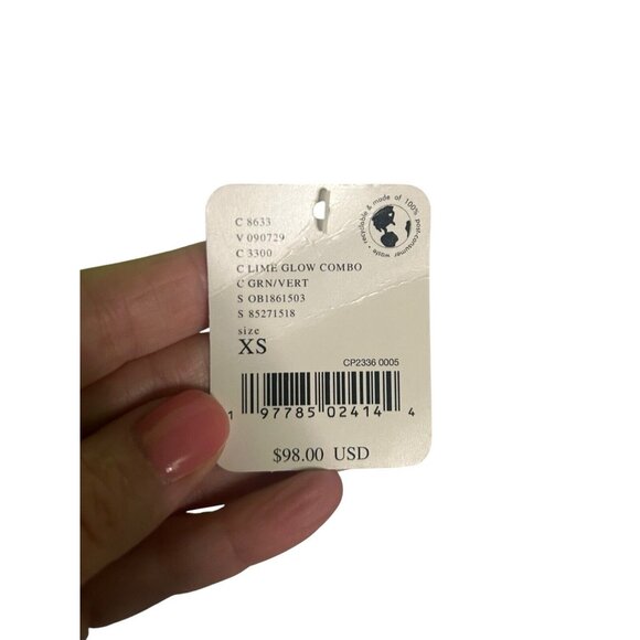 Free People Movement Hit The Slopes Green Sherpa Fleece Vest XS NEW W/TAGS! - Picture 6 of 6